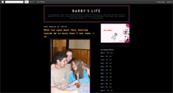Desktop Screenshot of barbys-life.blogspot.com