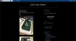 Desktop Screenshot of catsandtrees.blogspot.com