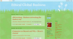 Desktop Screenshot of ethicalglobalbusiness.blogspot.com