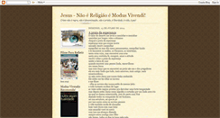 Desktop Screenshot of jesusmodusvivendis.blogspot.com