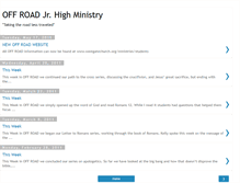 Tablet Screenshot of offroadjrhighministry.blogspot.com