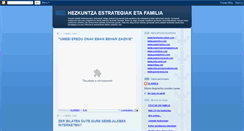Desktop Screenshot of hezkuntzaestrategiaketafamilia.blogspot.com