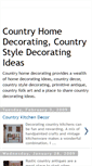 Mobile Screenshot of countryhomedecorating.blogspot.com