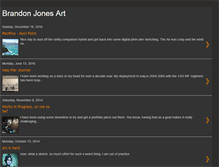 Tablet Screenshot of brandonjonesart.blogspot.com