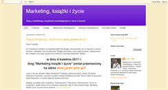 Desktop Screenshot of marketingksiazki.blogspot.com