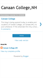 Mobile Screenshot of canaancollegenh.blogspot.com