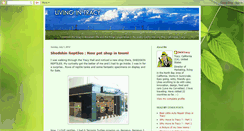 Desktop Screenshot of livingintracy.blogspot.com