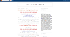 Desktop Screenshot of olaynightcream.blogspot.com