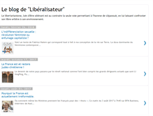 Tablet Screenshot of liberalisateur.blogspot.com