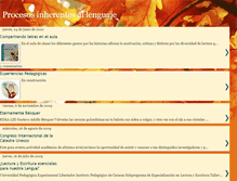 Tablet Screenshot of procesosinherentesalleguaje.blogspot.com
