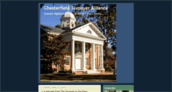 Desktop Screenshot of chesterfieldtaxpayer.blogspot.com
