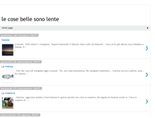 Tablet Screenshot of lecosebellesonolente.blogspot.com