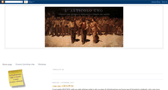 Desktop Screenshot of larticolouno.blogspot.com