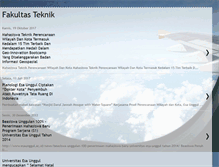 Tablet Screenshot of fakultasteknik11.blogspot.com