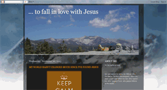 Desktop Screenshot of greglovesjesus.blogspot.com