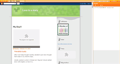 Desktop Screenshot of loveisastory.blogspot.com
