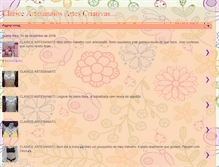 Tablet Screenshot of clariceartescriative.blogspot.com
