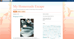 Desktop Screenshot of myhomemadeescape.blogspot.com