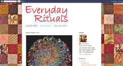 Desktop Screenshot of everydayrituals.blogspot.com