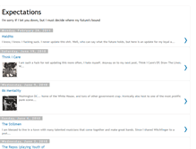 Tablet Screenshot of expectationsof.blogspot.com