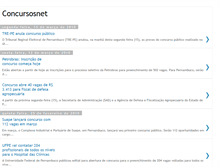 Tablet Screenshot of concursos-net.blogspot.com