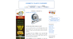 Desktop Screenshot of cosmetic-plastic-surgery-weblog.blogspot.com
