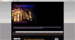 Desktop Screenshot of bandodebarronomuseuhistorico.blogspot.com