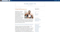 Desktop Screenshot of markgoesuk.blogspot.com