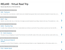 Tablet Screenshot of irishvirtualroadtrip.blogspot.com