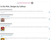 Tablet Screenshot of inthepinkcathryn.blogspot.com