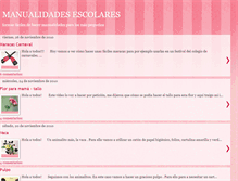 Tablet Screenshot of manualidadesconsofia.blogspot.com
