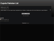 Tablet Screenshot of cupolapakistan.blogspot.com