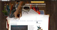 Desktop Screenshot of christ-edu.blogspot.com
