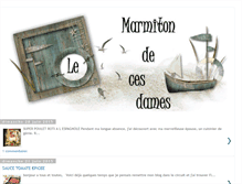 Tablet Screenshot of lemarmitondecesdames.blogspot.com