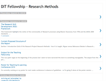 Tablet Screenshot of ditpodcast-researchmethods.blogspot.com