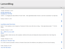 Tablet Screenshot of larsonblog.blogspot.com