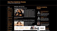 Desktop Screenshot of hotpicscelebritygossip.blogspot.com