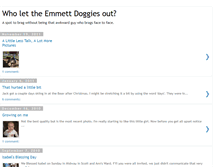 Tablet Screenshot of emmettdoggies.blogspot.com