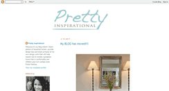 Desktop Screenshot of prettyinspirational.blogspot.com