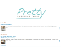 Tablet Screenshot of prettyinspirational.blogspot.com