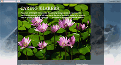 Desktop Screenshot of caringsharers.blogspot.com