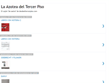 Tablet Screenshot of laazoteadeltercerpiso.blogspot.com