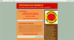 Desktop Screenshot of opinionsdosrius.blogspot.com