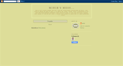 Desktop Screenshot of mihir5000.blogspot.com