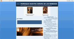 Desktop Screenshot of parroquiadelosremedios.blogspot.com