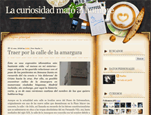 Tablet Screenshot of lacuriosidadmatoalhombre.blogspot.com