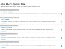 Tablet Screenshot of mikechenhockey.blogspot.com