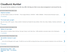 Tablet Screenshot of cloudburstmumbai.blogspot.com