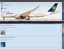 Tablet Screenshot of maquetasdeavionescomerciales.blogspot.com