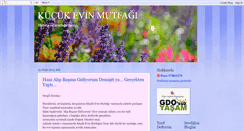 Desktop Screenshot of kucukevinmutfagi.blogspot.com